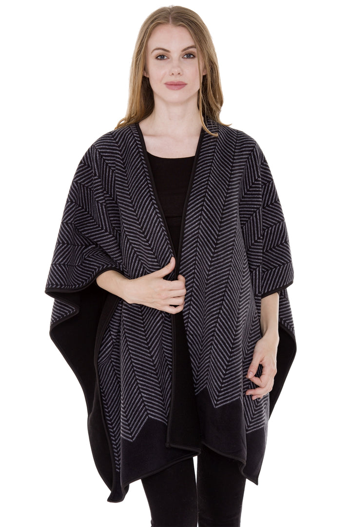 JP1302_BLACK RUANA