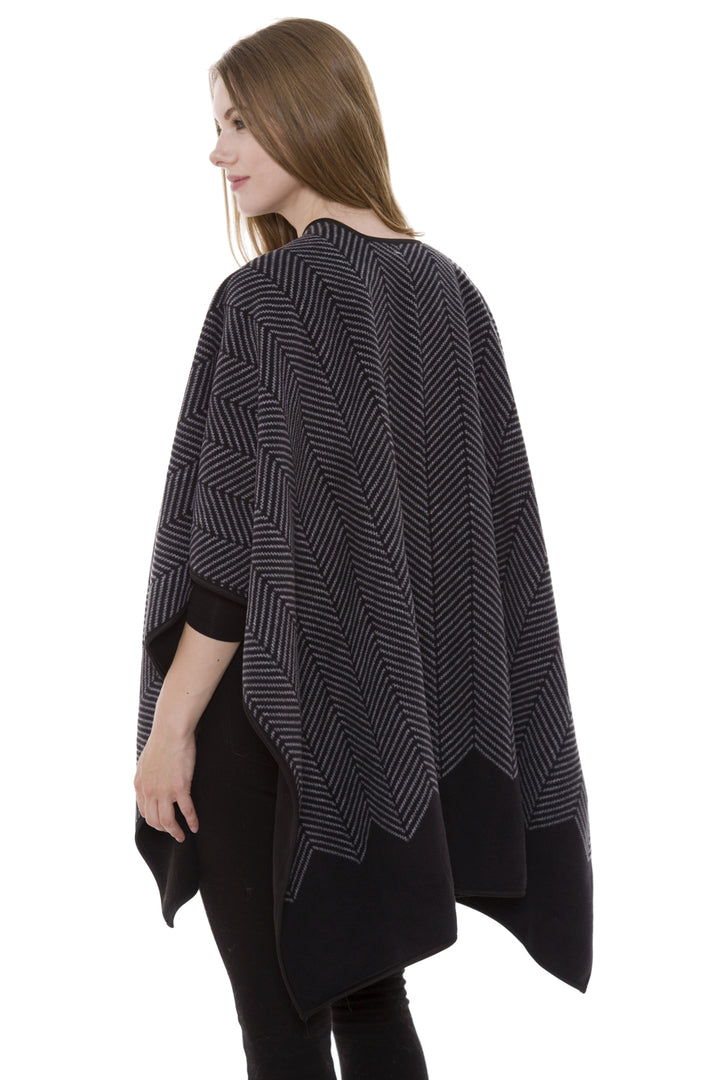 JP1302_BLACK RUANA