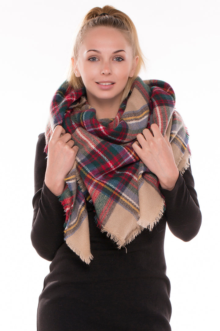 JS1021_1 - One Piece Blanket Scarf