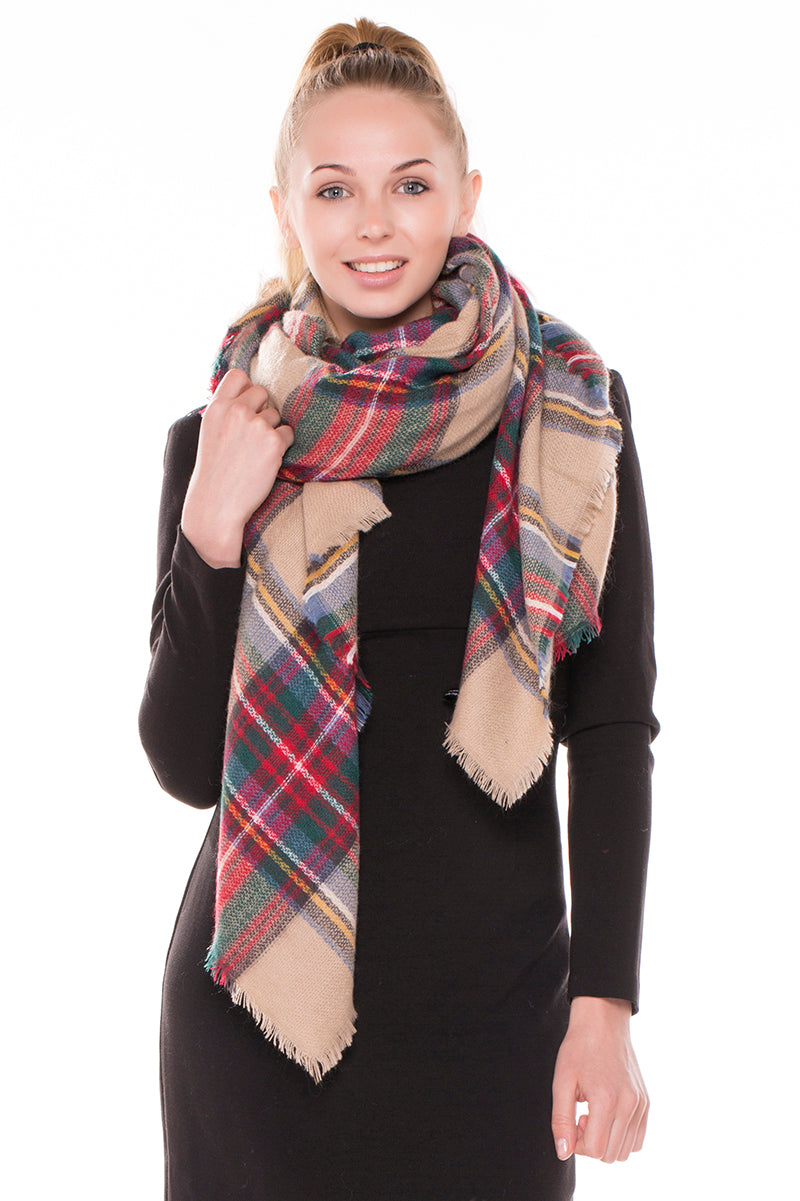 JS1021_1 - One Piece Blanket Scarf