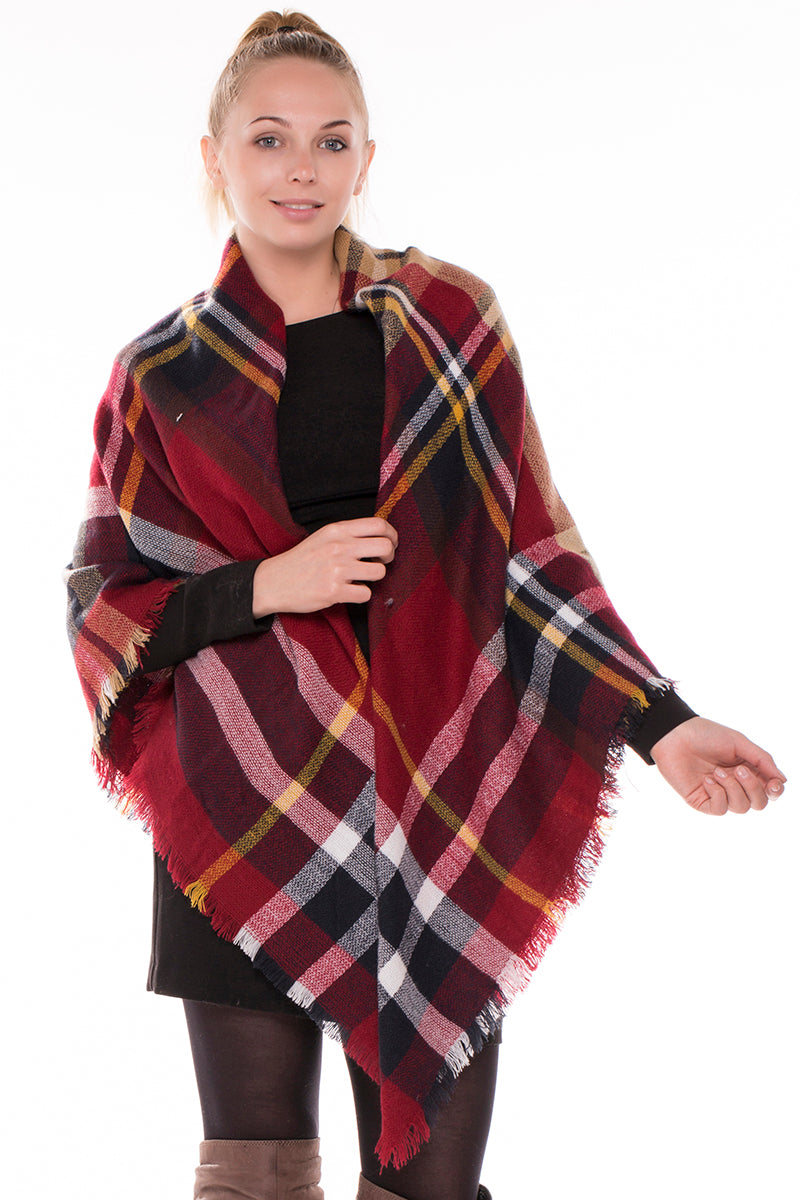 JS1021_4 - One Piece Blanket Scarf