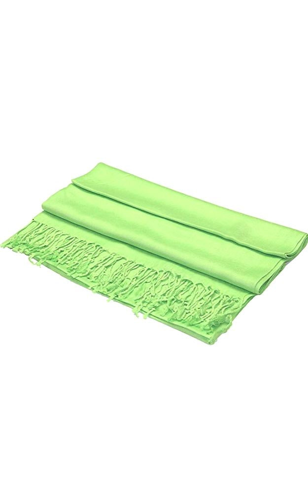 C51 - One Piece Lime Color Fashion Pashmina Shawl Scarf