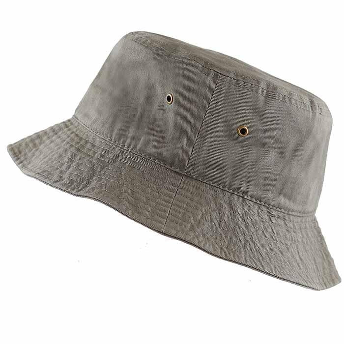 1500_Olive - One Piece Solid Color Bucket Hat