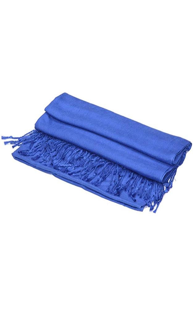 C10 - One Piece Royal Blue Color Fashion Pashmina Shawl Scarf