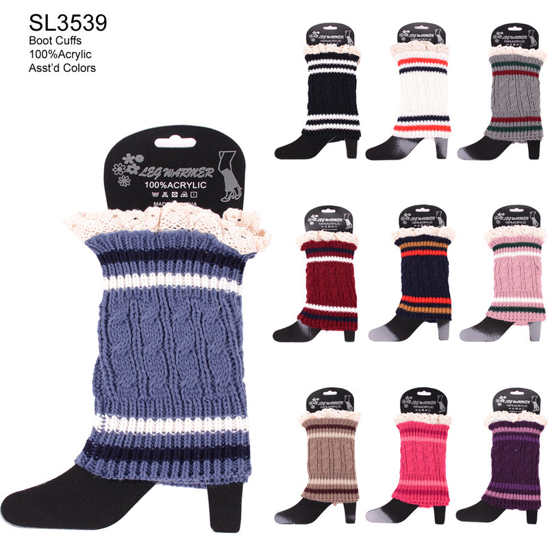 SL3539 - One Dozen Lace Boot Cuff