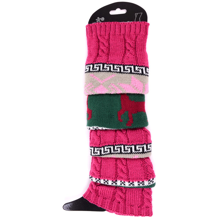 SL3542 - One Dozen Snowflake Leg Warmer