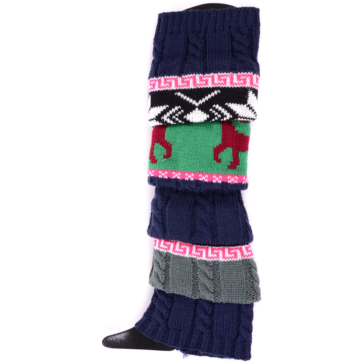 SL3542 - One Dozen Snowflake Leg Warmer